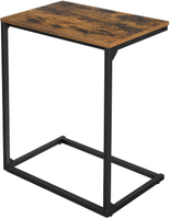 Sofa-Beistelltisch, 55x35x66cm, Rustikales Braun