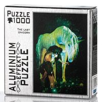 Aluminium-Effekt-Puzzle, 1000 Teile