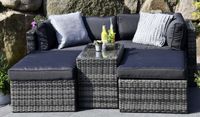 Garten Lounge, 2-4 Sitzer inkl. Tisch