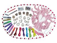 Metal Jewelry Crystal Gem, Faltschachtel