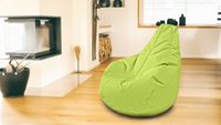 Outdoorfähiger Sitzsack Gamer, ca. 100 x 100 cm, Farbe:Apfelgrün