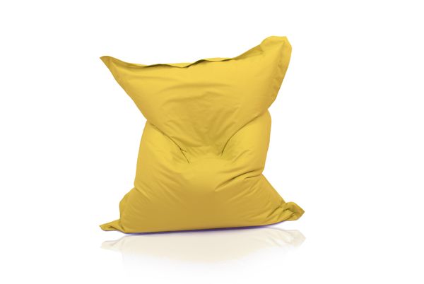 Outdoorfähiger Riesensitzsack ca. 140 x 180 cm, Farbe gelb