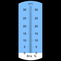 Brix Refraktometer PCE-032-LED