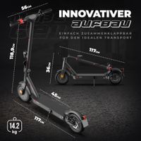 DIGGER jubelt ES3 E-Scooter 350 W