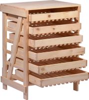 Vorratsregal aus Holz