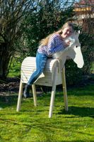 Spielpferd Amadeus aus Holz