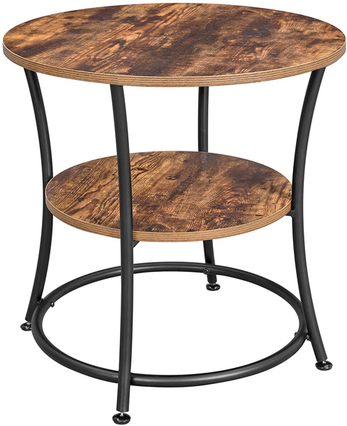 Beistelltisch, Rustikales Braun, 55x55x55cm