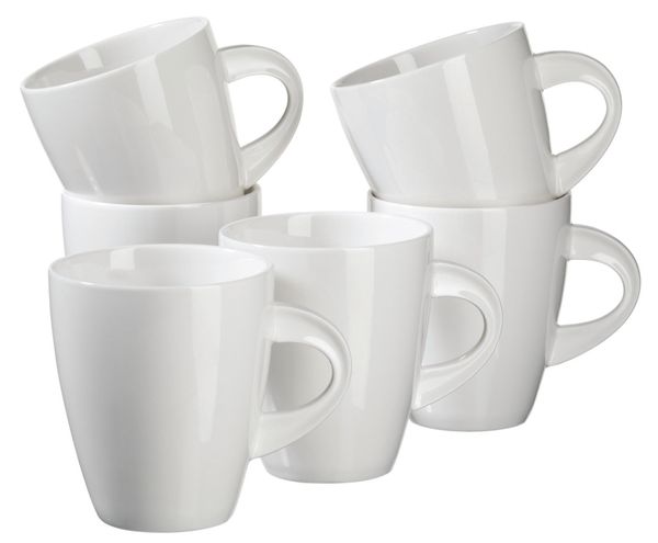Serie La Musica, Kaffeebecher 6 teilig für 6 Personen