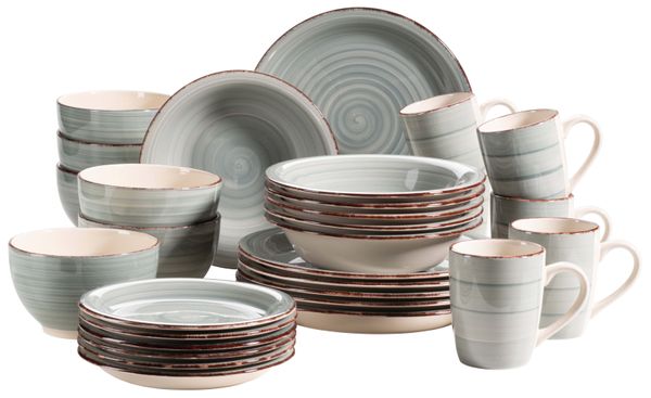 Serie Lumaca, Kombiservice 30 teilig für 6 Personen