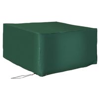 Schutzhülle Abdeckung Abdeckhaube für Gartenmöbel Dunkelgrün 135x135x75cm
