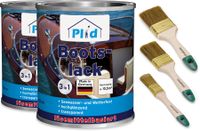 Premium Bootslack Klarlack Parkettlack Holzlack Anstreichset Farblos