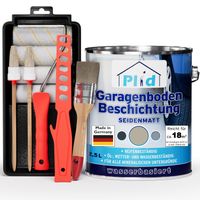 Garagenbodenbeschichtung Set 2,5L Kieselgrau, für 18m² /Bodenbeschichtung Betonfarbe