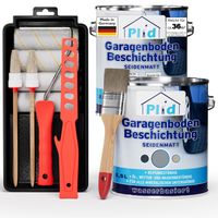 Garagenbodenbeschichtung Set 5L Silbergrau, für 36m² /Bodenbeschichtung Beton