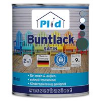 Buntlack 0,75L für ca. 9m² - Moosgrün / Holzfarbe Türenlack Acryllack