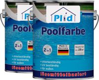 Poolfarbe, Poolblau 5l für ca. 50m², Schwimmbeckenfarbe Unterwasserfarbe