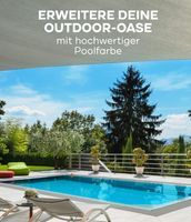 Poolfarbe, Poolblau 5l für ca. 50m², Schwimmbeckenfarbe Unterwasserfarbe
