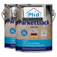 Parkettlack 5L Farblos Satin für ca. 60m² /Parkettsiegel Klarlack Holzlack