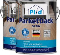 Premium Parkettlack Parkettsiegel Klarlack Farblos Seidenglänzend