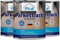 Parkettlack 2,25L Farblos Glänzend für ca. 27m² /Parkettsiegel Klarlack Holzlack