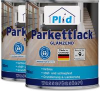 Premium Parkettlack Parkettsiegel Klarlack Farblos Glänzend