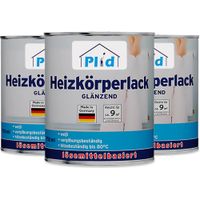 Heizkörperlack LH 2,25L für ca. 27m² Weiß Glänzend / hitzebeständiger Lack bis 80°