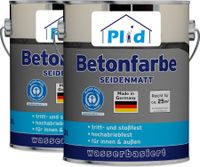 Premium Betonfarbe Bodenbeschichtung Bodenfarbe Sockelfarbe Silbergrau