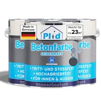 Betonfarbe 2,25L Anthrazit - für ca. 23m² / Bodenbeschichtung Bodenfarbe Sockel