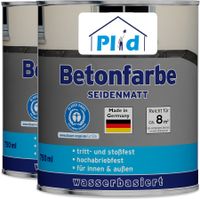 Premium Betonfarbe Bodenbeschichtung Bodenfarbe Sockelfarbe Anthrazitgrau
