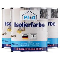 Isolierfarbe LH 2,25L Weiß für ca. 6m² /Kellerfarbe Nikotinfarbe deckweiß Wandfarbe