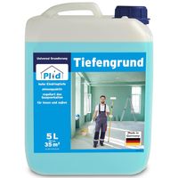 Tiefengrund bläulich 5L - Grundierung für Beton - Haftgrund für Fassadenfarbe