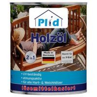 Holzöl 1L, Teak - für ca. 10m² / Holzschutz Pflegeöl Gartenmöbel Teakholzöl