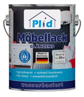 Premium Möbellack Weisslack Türenlack Holzlack Spielzeugfarbe Weiß - Glänzend