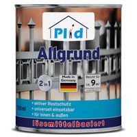 Allgrund Rostgrundierung 0,75L Weiß, für ca. 9m² /Aktiver Rostschutz Grundierung