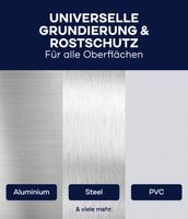 Allgrund Rostgrundierung 0,75L Weiß, für ca. 9m² /Aktiver Rostschutz Grundierung