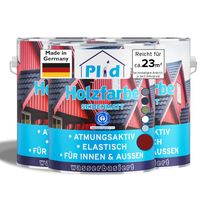 Premium Holzfarbe Holzlack Farbe für Holz Schwedenrot