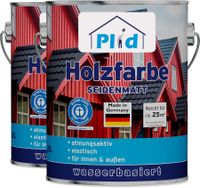 Premium Holzfarbe Holzlack Farbe für Holz Anthrazitgrau