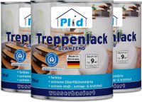 Premium Treppenlack Treppensiegel Klarlack Farblos Seidenglänzend Farblos - Glänzend