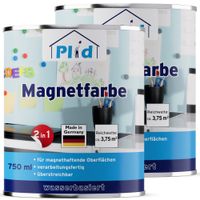 Magnetfarbe 1,5L Anthrazitgrau für ca. 7,5m²/ Magnet Farbe Magnetlack Magnetwand