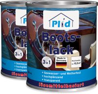 Premium Bootslack Klarlack Parkettlack Holzlack Farblos Farblos