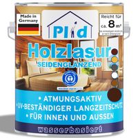 Holzlasur 2,5l Palisander für ca. 25m² / Holzschutzlasur Holzschutz Innen/Außen