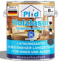 Premium Holzlasur Holzschutzlasur Holzschutz Grau