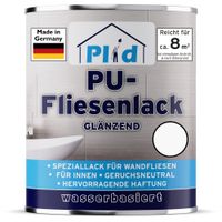 Fliesenlack 0,75l Weiß glänzend, für ca. 8m² / Fliesenfarbe Lack - Bad/Küche