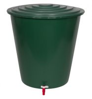 XL Regentonne 210 Liter mit Monoblock Stand in Grün