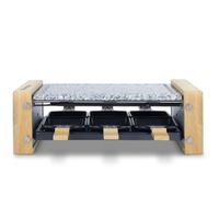 Raclette WOD6 für 6 Personen mit Steinplatte
