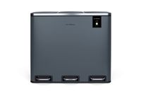 Mülleimer 3 Fächer 54L N°984 Dunkelgrau