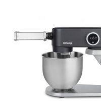 Zubehör KM3 Nudelmaschine für professionelle Knetmaschine KM120/KM124/KM126/KM128, Laminoire für frische Pasta, Spaghetti, Tagliatelle, Edelstahl