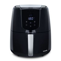 Heißluftfritteuse 4L FRY800, 7 Kochprogramme, Schwarz