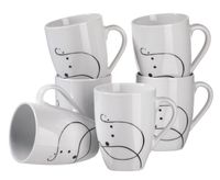 Serie Chanson, Kaffeebecher-Set 6-teilig