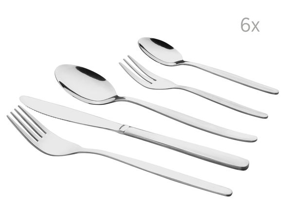 Serie 200, 30-tlg. Besteckgarnitur für 6 Personen
