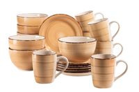Serie Lumaca, Frühstücksset 18 teilig für 6 Personen
